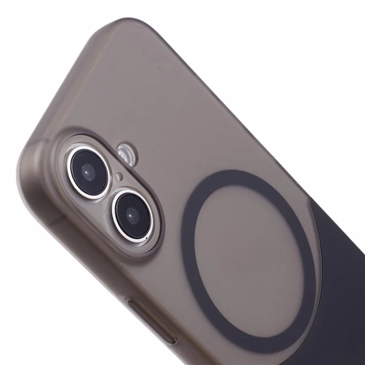 X-level Para Iphone 16 Case Compatible Con Cobertura de Teléfono Magsafe Matte Anti-Drop PC - Negro