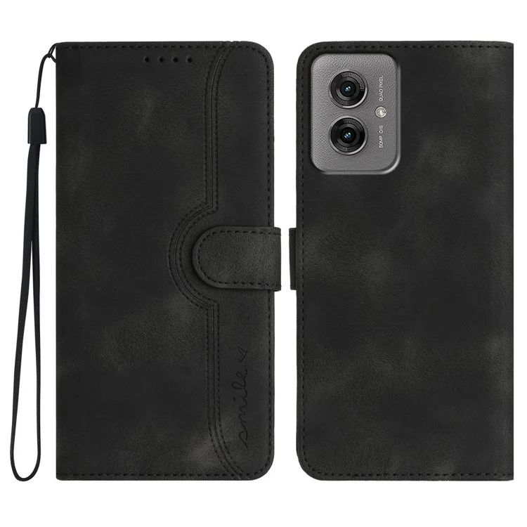 YX0030 Для Motorola Moto G55 5G Case Case Cover Phone Cover Design Design - Черный