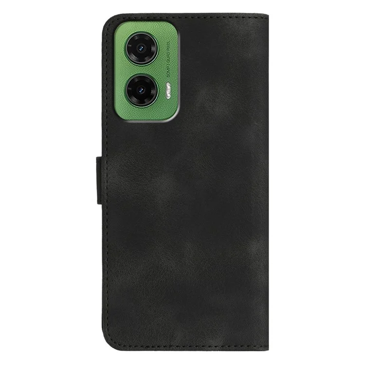 YX0030 Pour Motorola Moto G35 5G Case de Temple Coigner le Parlef Autors Stand - Noir