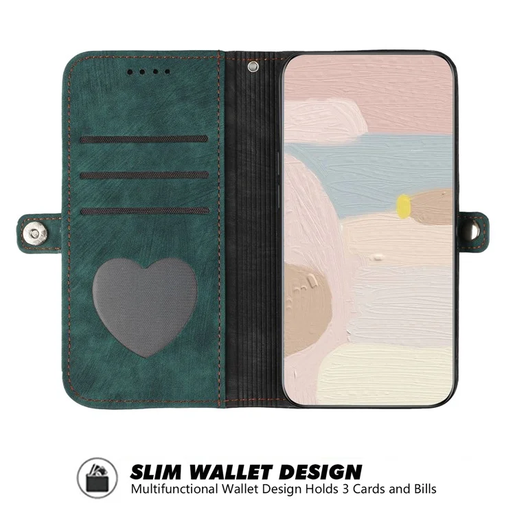 YX0020 Для Motorola Moto G35 5G Case Case Skellet Skin Touch Comefice Cover Phone Cover - Черный Зеленый