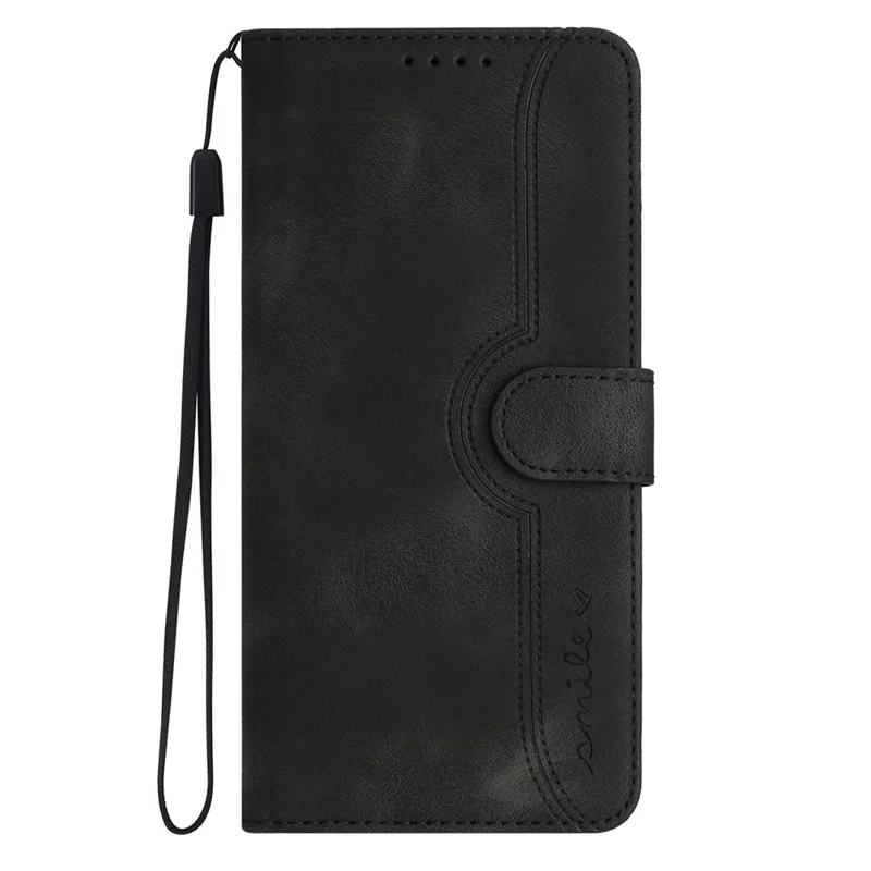 YX0030 Per Samsung Galaxy S25 Ultra Case Leather Cover Wallet Design - Nero