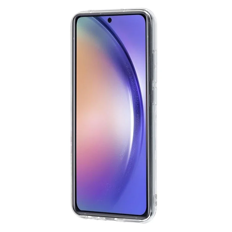 Para Samsung Galaxy A35 Case 5G Patrón de Navidad Impresión de TPU Soft TPU Protector - Muñeco de Nieve