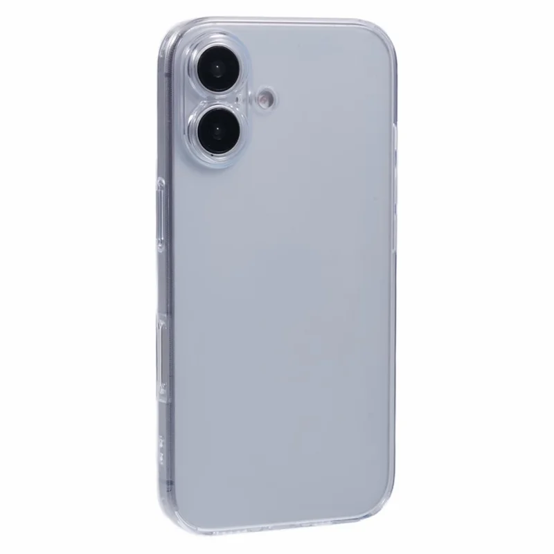 Capa JAUCASE para iPhone 16 PC+TPU Fosca Anti-Impressões Digitais - Branca
