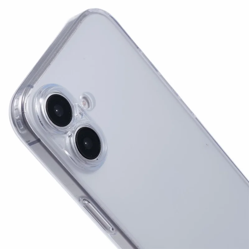 Capa JAUCASE para iPhone 16 PC+TPU Fosca Anti-Impressões Digitais - Branca
