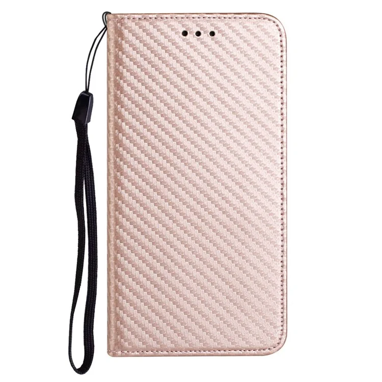 Funda de cuero con tapa y soporte para Xiaomi Redmi Note 14 5G, cierre magnético fuerte - Oro rosa