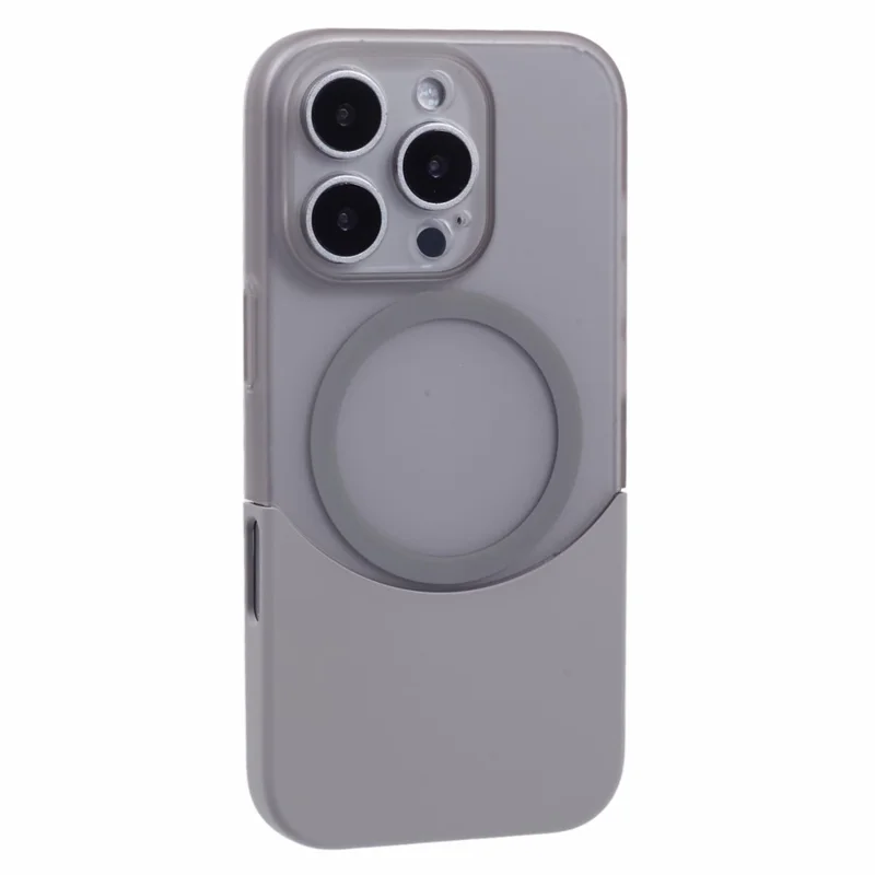 X-LEVEL For iPhone 16 Pro Max Case Compatible with MagSafe Matte Anti-Drop PC Phone Cover - Grey