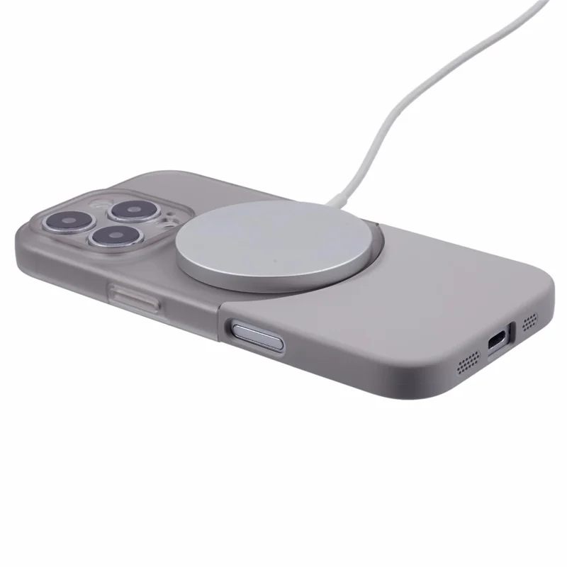 X-LEVEL For iPhone 16 Pro Max Case Compatible with MagSafe Matte Anti-Drop PC Phone Cover - Grey