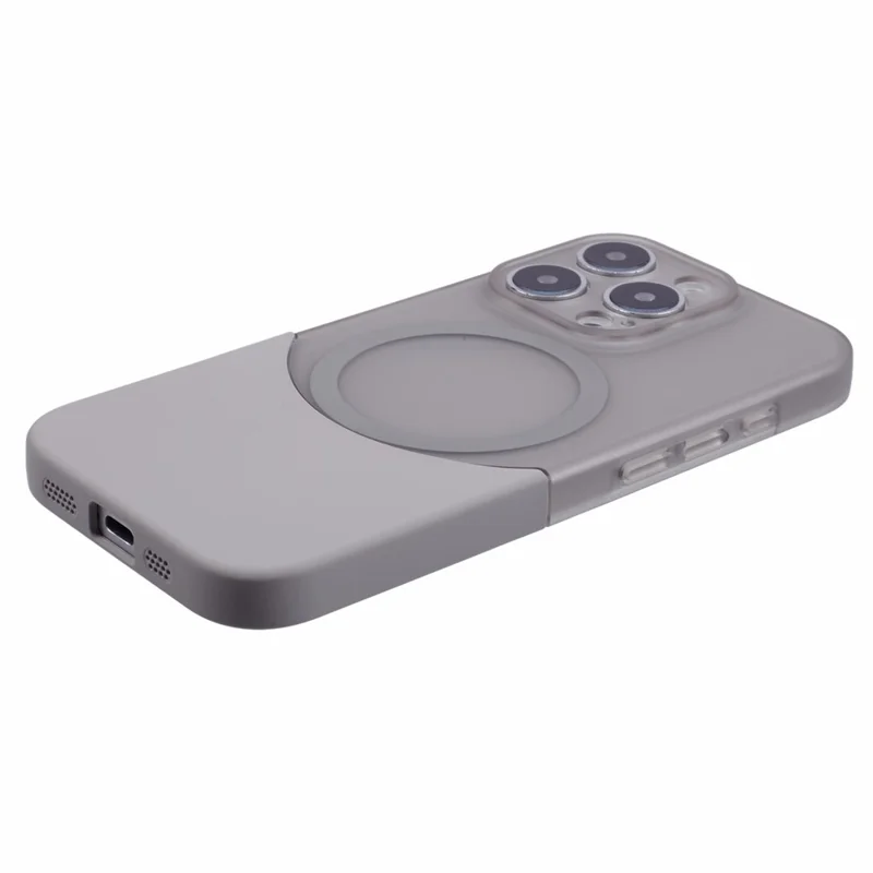 X-LEVEL For iPhone 16 Pro Max Case Compatible with MagSafe Matte Anti-Drop PC Phone Cover - Grey