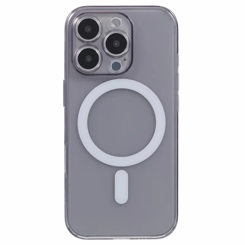 JAUCASE voor iPhone 16 Pro Max hoesje, mat anti-vingerafdruk achterkant, compatibel met MagSafe - Zwart