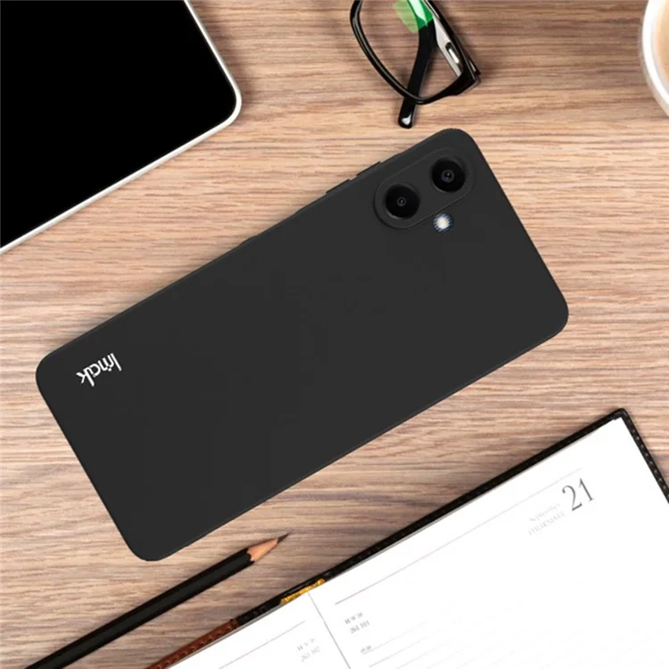 IMAK UC-3 Serie per Samsung Galaxy A06 Custodia Anti-Impronta Opaca Soft TPU Cover