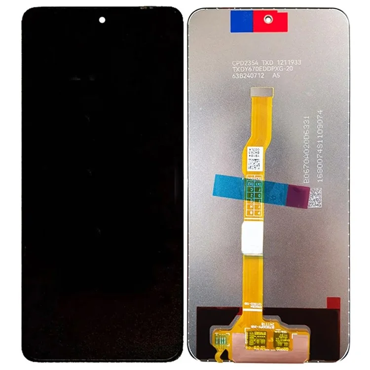 Pour vivo Y28 4G Grade B Écran LCD et ensemble de numériseur (sans logo)
