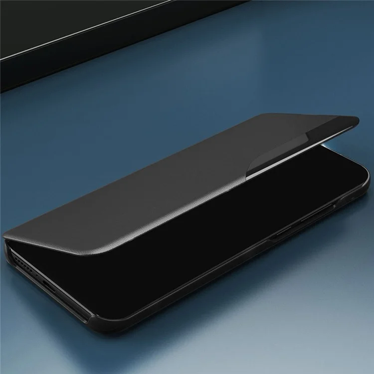 For Xiaomi 14T Phone Case Folio Flip PU Leather Stand Cover - Black