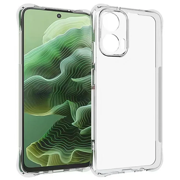 Per Motorola Moto G35 5G Clear Phone Case 2.0mm Thickness Shockproof TPU Phone Cover