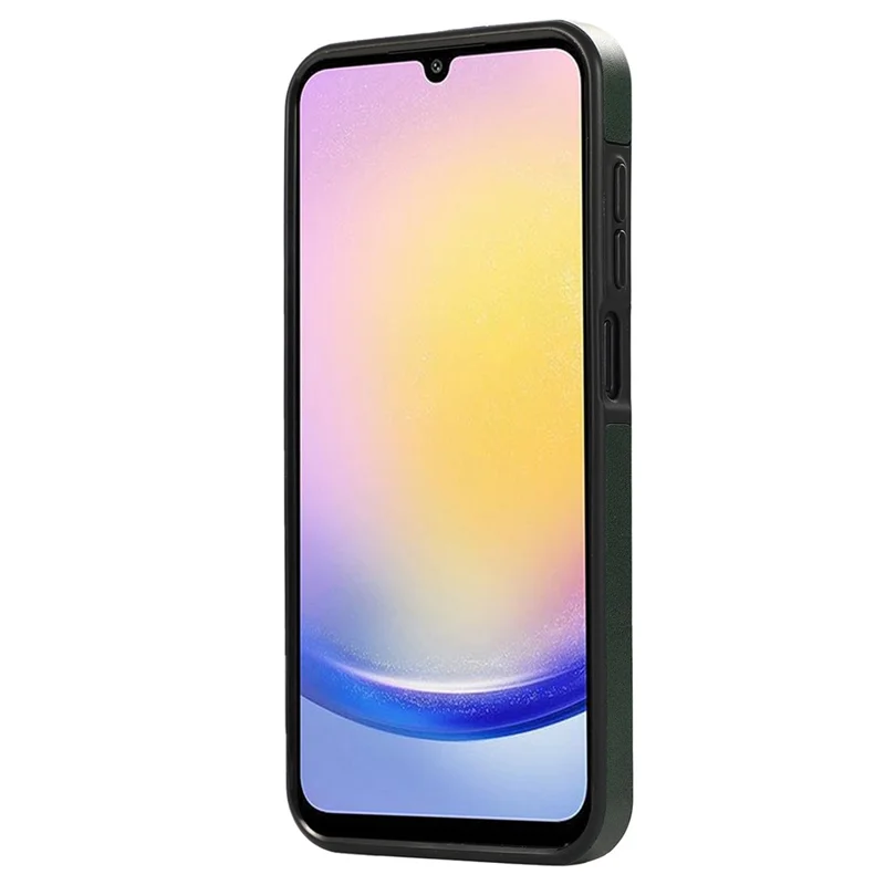 For Samsung Galaxy A05s 4G PU Leather Back Case Card Holder Kickstand Phone Cover with Wrist Strap - Blue