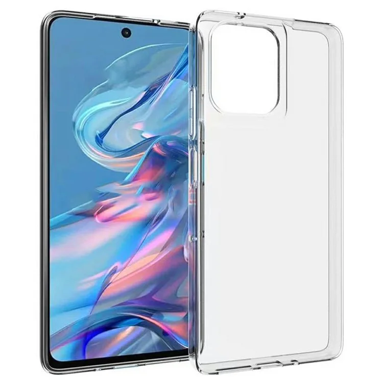 Per Motorola Moto G75 5G Custodia Slim Fit Trasparente Morbida TPU Cover Telefonica