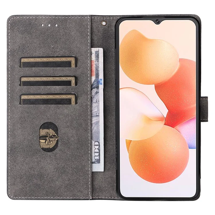Para Cubot A10 Carteira Caso RFID Bloqueio PU Couro Capa Suporte View - Preto