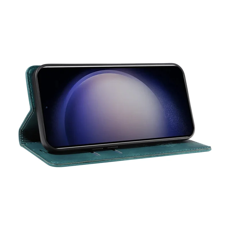 BETOPNICE 003 dla Samsung Galaxy S25+ Etui portfelik Skórzana obudowa z podstawką - Zielony