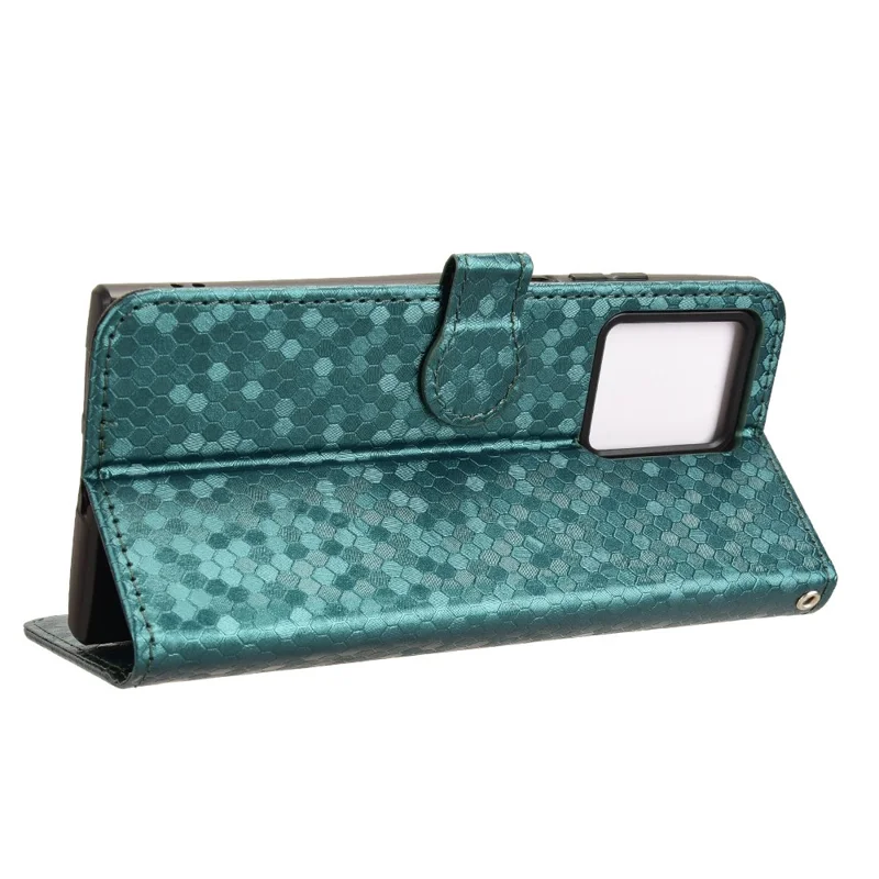 Voor HMD Skyline Wallet Case met stippenpatroon imitatie lederen telefoonhoes - Groen