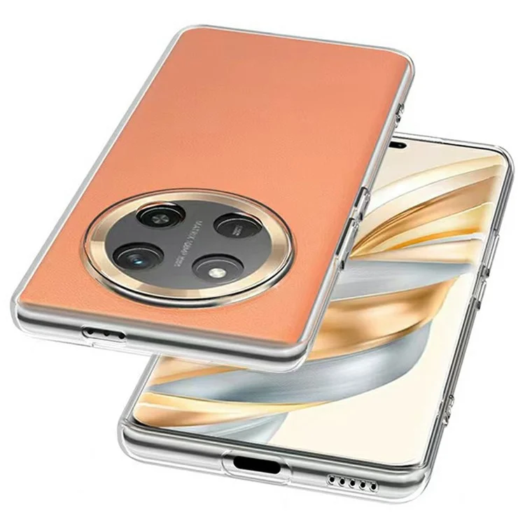 Per Honor X60 Pro 5G Custodia per Telefono Trasparente Ultra-Sottile Flessibile Cover Posteriore in TPU
