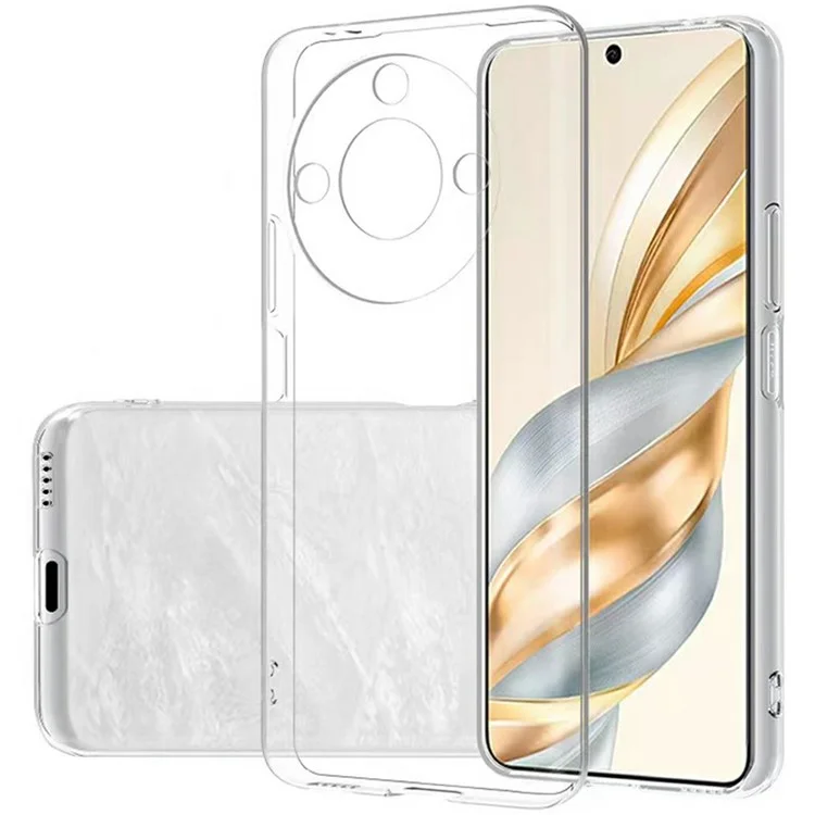 Для Honor X60 5G прозрачный чехол для телефона сверхтонкий гибкий чехол из ТПУ