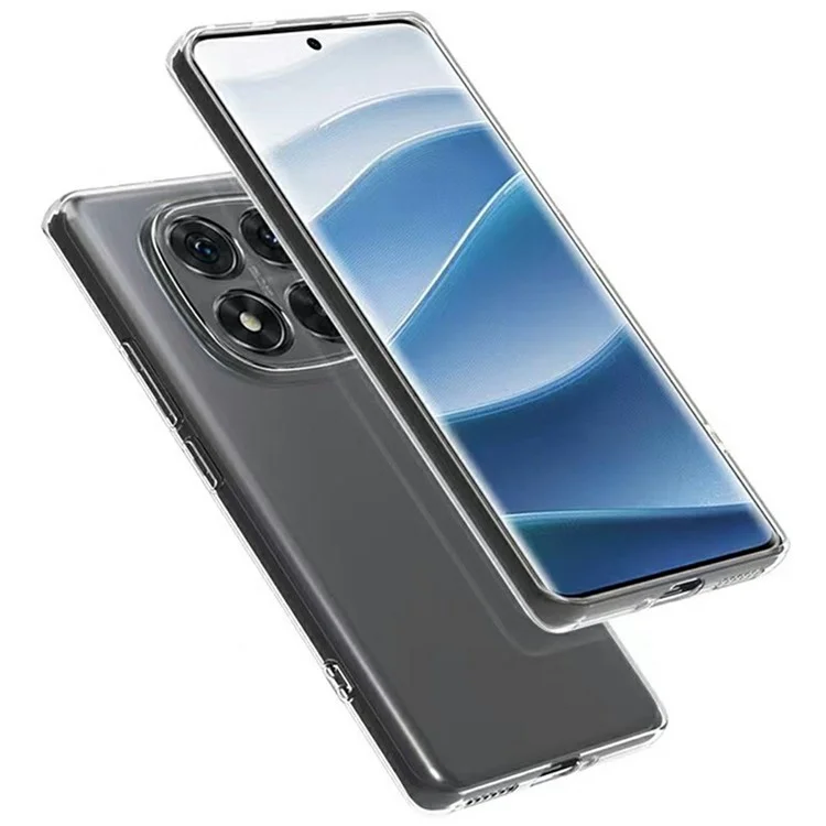Para Xiaomi Redmi Note 14 Pro+ 5G Funda de Teléfono Transparente Ultradelgada Flexible de TPU