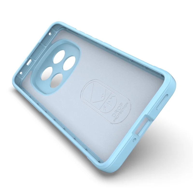Para Funda Xiaomi Redmi Note 14 Pro+ 5G Anti-Caída Suave TPU Resistente Cubierta Trasera para Teléfono - Azul Bebé