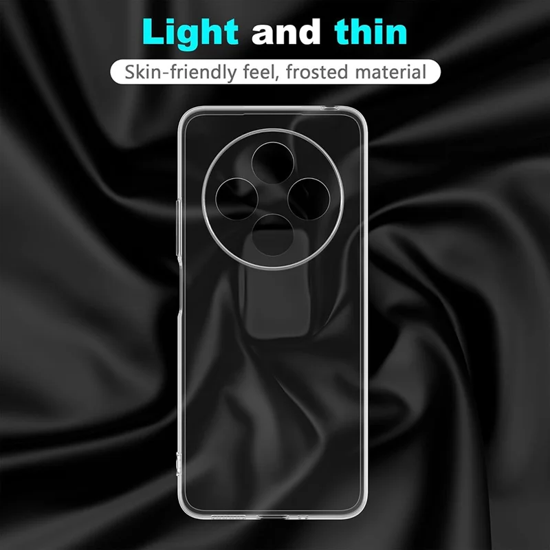 For Xiaomi Poco C75 4G / Redmi 14R 5G / 14C 4G Case Anti-Fingerprint Crystal Clear TPU Phone Cover