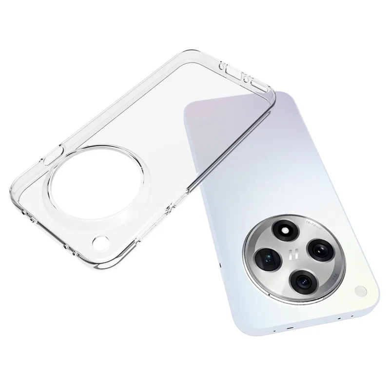 For Oppo Find X8 5G Clear Phone Case Watermark-Resistant TPU Back Cover