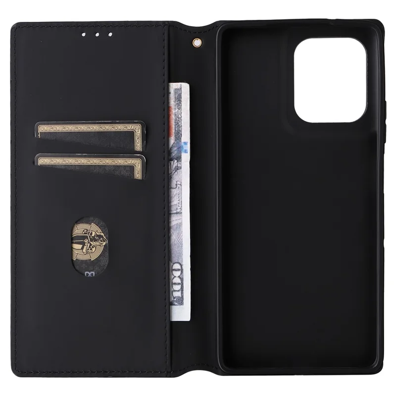 Portemonnee hoesje voor Motorola Moto G75 5G met ruitmotief, lederen telefoonhoes - Rood