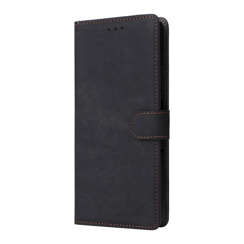Capa carteira para Xiaomi Redmi Note 14 Pro+ 5G / Note 14 Pro 5G, com bloqueio RFID, em couro sintético com suporte e visualização - Preto