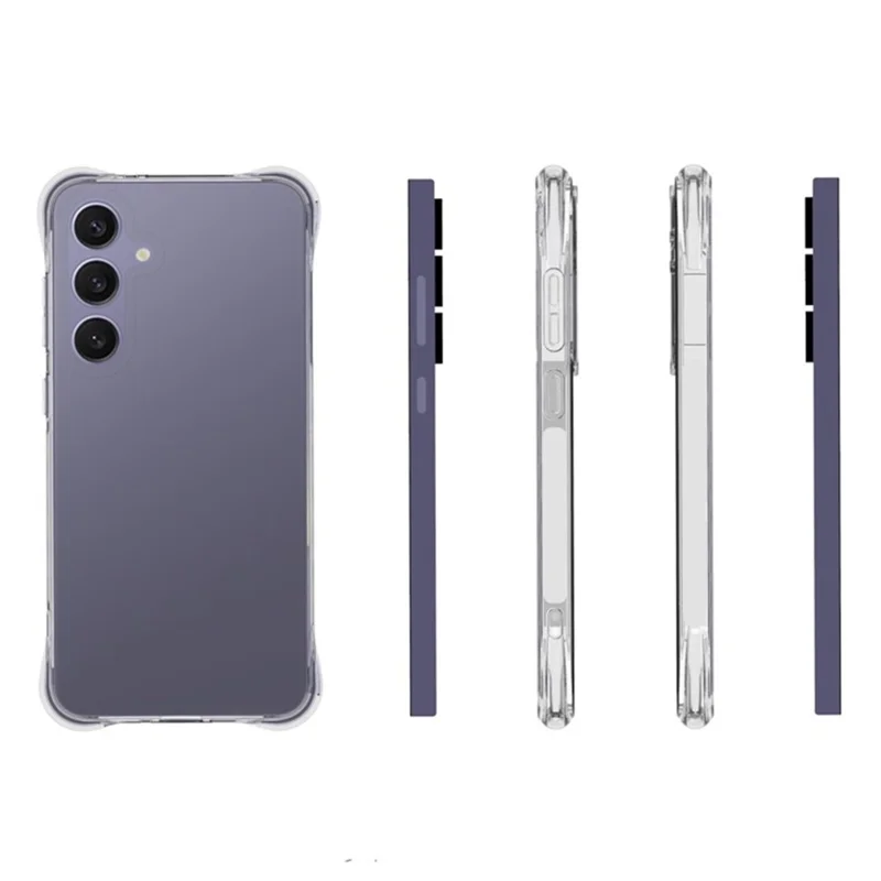 Custodia telefonica TPU trasparente antiscivolo per Samsung Galaxy A36 5G