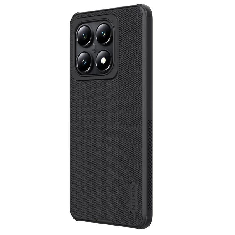 NILLKIN Frosted Shield Pro per Xiaomi 14T Pro Case Matte PC+TPU Phone Cover - Nero