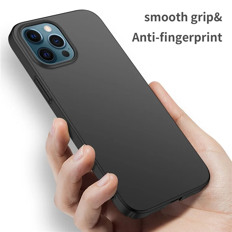 Hard PC -schutzhülle Für Iphone 12 Pro Max 6,7 Zoll, Schockdes Mobilfunkabdeckungsabdeckung Mit Mobiltelefonen - Schwarz