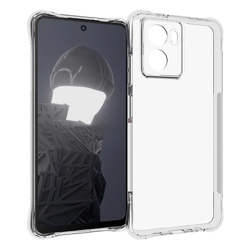 For HMD Fusion 5G TPU Phone Case Non-Slip Transparent Mobile Phone Cover