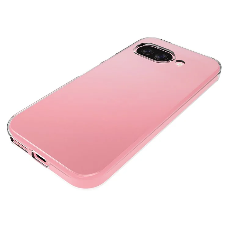 Pour Google Pixel 9a Clear Phone Case Watermark-Resistant TPU Back Cover