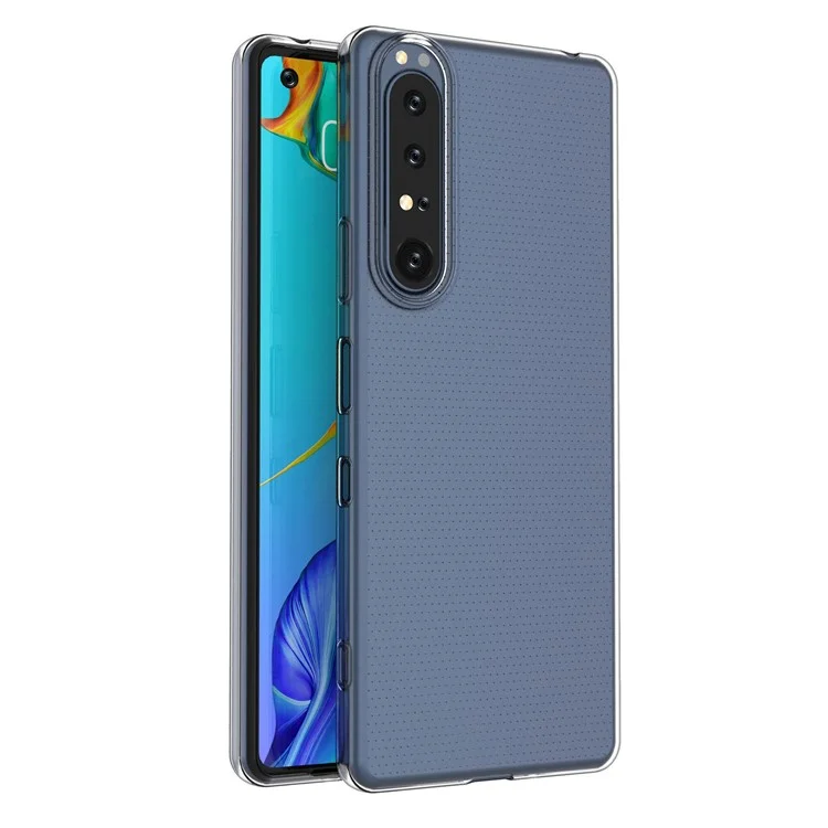 Per Sony Xperia 1 III 5G HD Crystal Clear Phone Back Shell Shockproof Flexible TPU Slim Phone Case