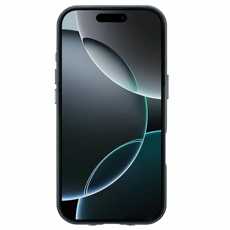 Coque pour iPhone 16 Pro Max, verre trempé double face, compatible avec MagSafe, protection complète - Vert