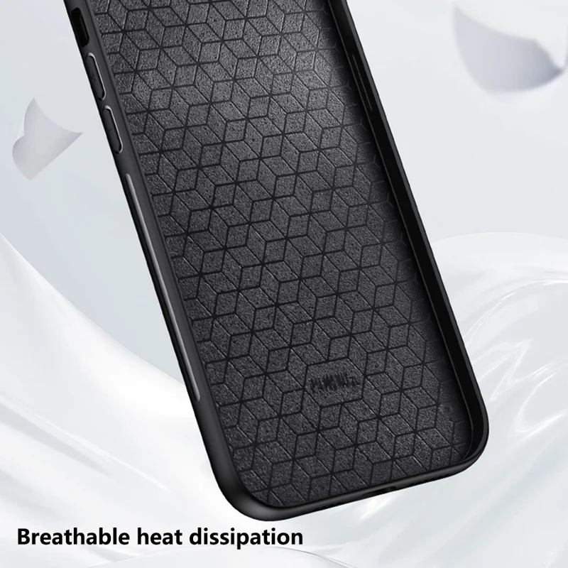 Capa para vivo X200 Pro 5G com padrão de veado, textura de tecido e couro PU híbrido - Preta