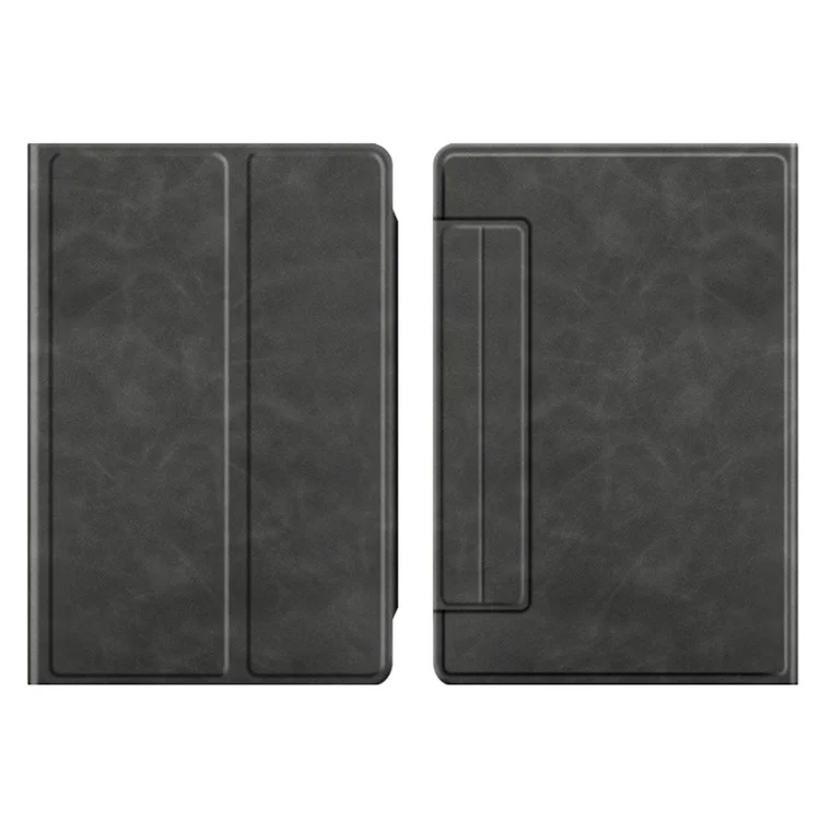 Für Huawei Mate XT Ultimate Bluetooth-Tastatur + Maus + Lederetui + Stylus Handyzubehör-Set - Schwarz
