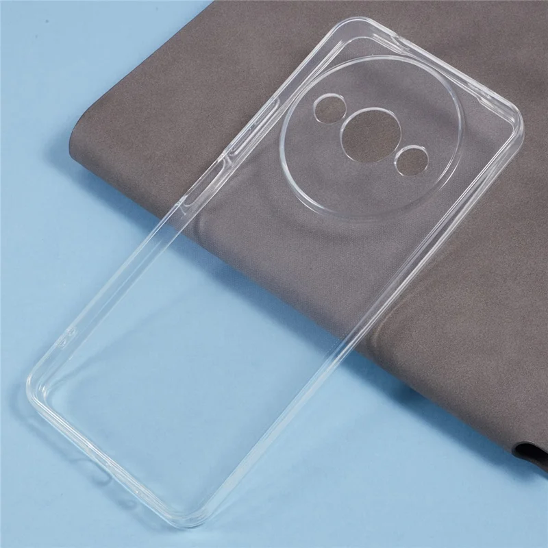 Capa à prova de choque para Xiaomi Poco C61 4G / Redmi A3 4G, com espessura de 1,5 mm e cobertura de telefone em TPU transparente.
