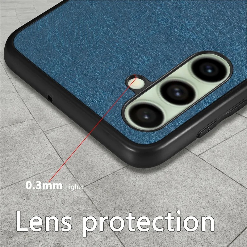 Funda para Samsung Galaxy S24 FE, de cuero retro y TPU, con protección antichoque - Rosa