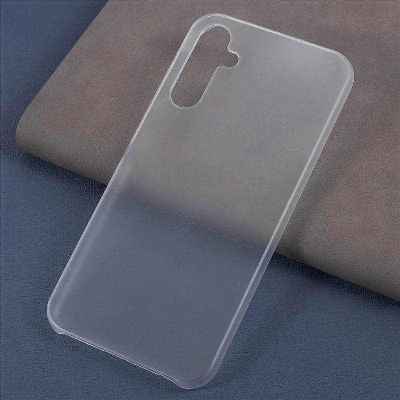 Funda para Samsung Galaxy S25 Carcasa Dura PC Escarcha Minimalista Cubierta de Teléfono - Transparente