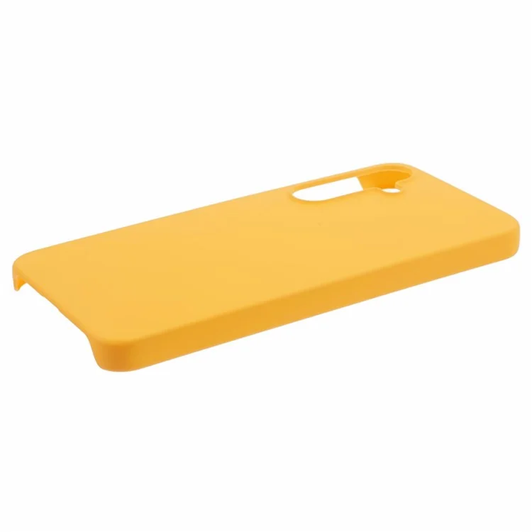 Capa para Samsung Galaxy S25+ Case Hard PC Fosco Minimalista - Amarelo
