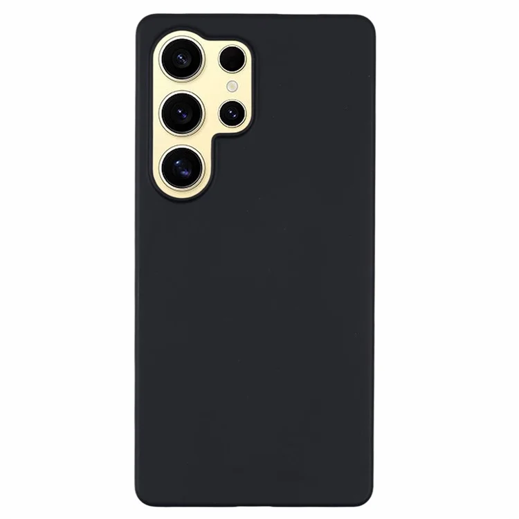 For Samsung Galaxy S25 Ultra Case Hard PC Frosted Minimalist Phone Cover - Black