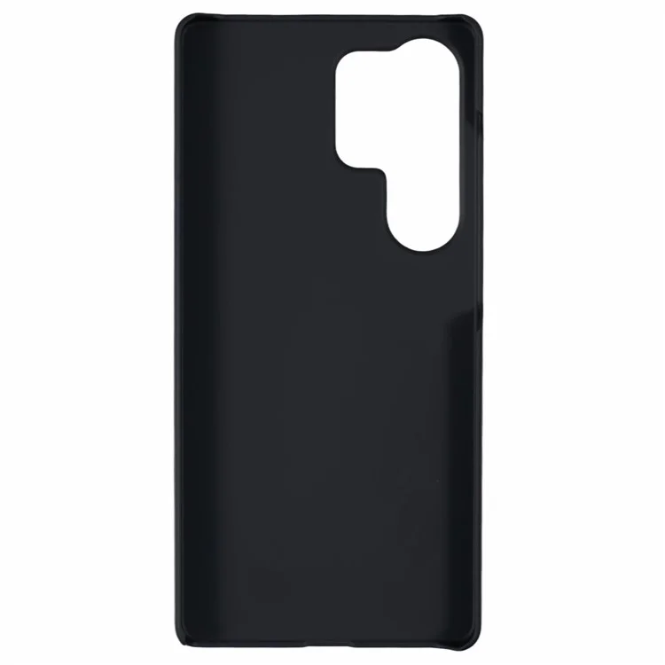 For Samsung Galaxy S25 Ultra Case Hard PC Frosted Minimalist Phone Cover - Black