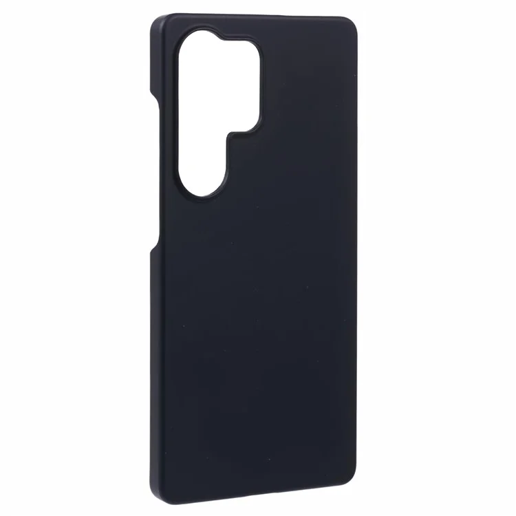 For Samsung Galaxy S25 Ultra Case Hard PC Frosted Minimalist Phone Cover - Black