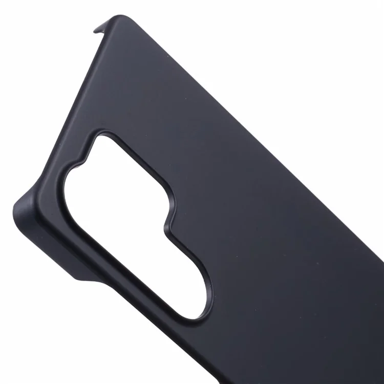 For Samsung Galaxy S25 Ultra Case Hard PC Frosted Minimalist Phone Cover - Black