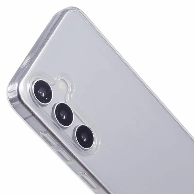 Transparante TPU-hoesje van 1,8 mm voor Samsung Galaxy A55 5G met lanyardgaten