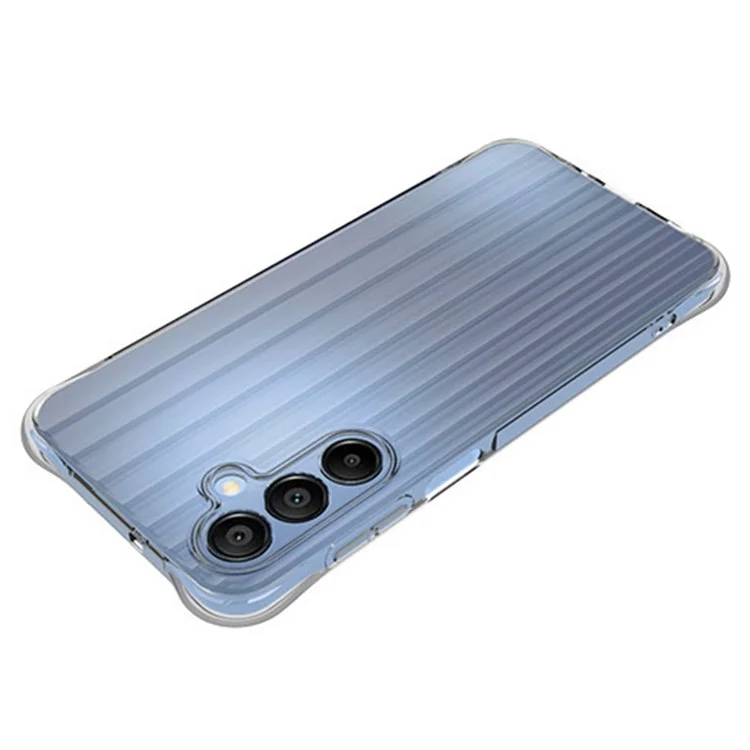 WANLONFENG WL Series for Samsung Galaxy A16 4G / 5G TPU Case 2.0mm Phone Cover with Tempered Glass Film