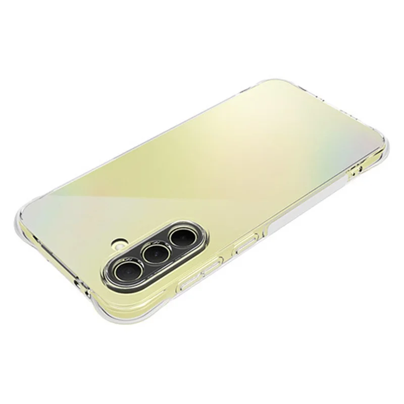 WANLONFENG WL Series for Samsung Galaxy A36 5G TPU Case 2.0mm Phone Cover with Tempered Glass Film